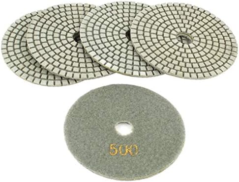 Novi LON0167 5 PCS sadržano je 4 Dijamantsko poliranje pouzdane učinkovitosti mokrih jastučića 500 za betonski kamen Granit-E