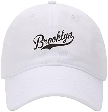 L8502-lxyb muški bejzbol kape Brooklyn tiskani oprani pamučni tati šešir bejzbol kape