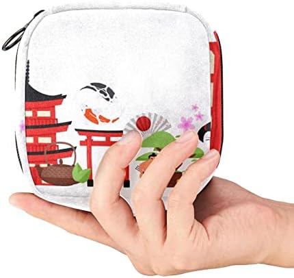 Japanski tradicionalni predmeti torba za pohranu higijenskih uložaka prijenosna menstrualna torba za žene tinejdžerice torba