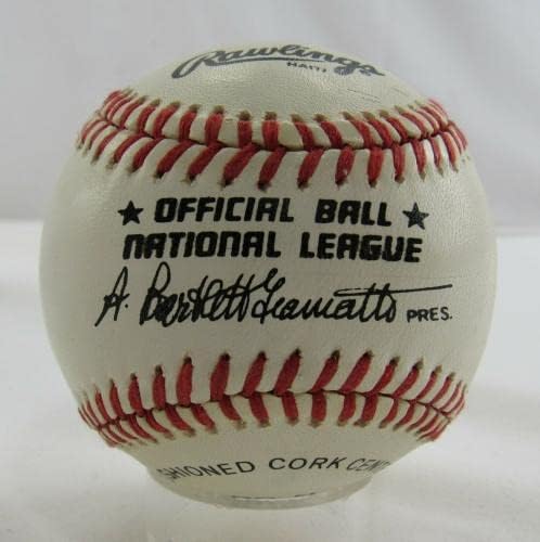 Ricky Jordan potpisao je autografski autogram Rawlings Baseball B110 - Autografirani bejzbols