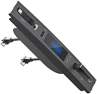 Многопортовый auto-USB hub za punjač Tesla Model 3 / Y 2021-2023 godina izdavanja 1 fleksibilan antenskim kabelom USB C i
