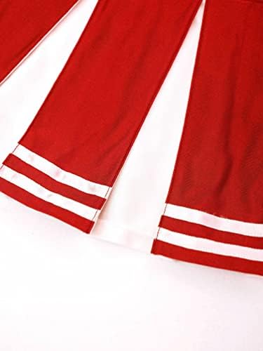 Winying Kids Girls High School Cheerleading Uniform Costime prsluk Top i suknja set dječje scenske performanse odjeće