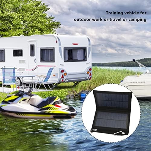 Punjač solarnih panela 4 vata 2 puta solarni paneli Vodootporni Sklopivi praktični prijenosni punjač za kampiranje s visokoučinkovitom