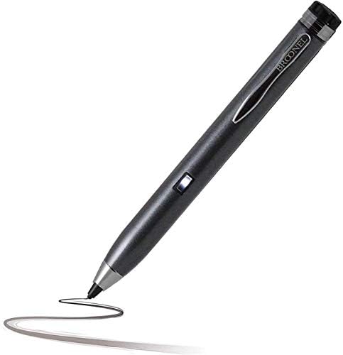 Broonel Grey Fine Point Digital Active Stylus olovka - Kompatibilno s Facetel Q3 Pro 10 inčni tablet