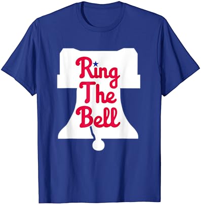 Vintage Philly Ring Bell Philadelphia Baseball božićna majica