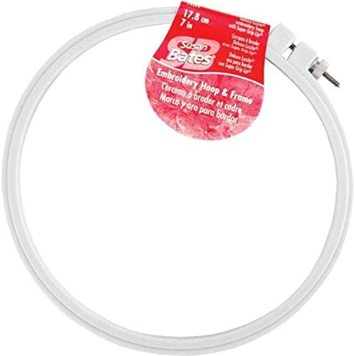 Bates plastični obruč za vez - svijetloplava, veličina 7