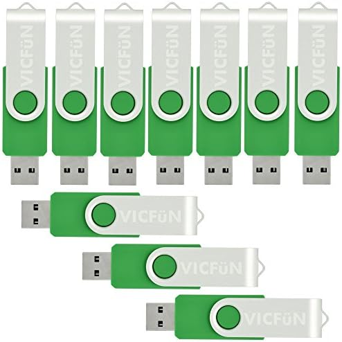 Vicfun 10 pakiranje 32GB USB Flash pogoni Bulk 32GB Flash pogon 10 pakiranja USB pall pogon usb2.0-clack