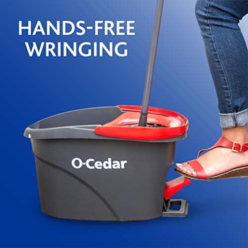 O-Cedaro-Cedar Easywring Deep Clean Refill & Bucket System & Easywring Microfiber Spin Mop, sustav za čišćenje poda kante,