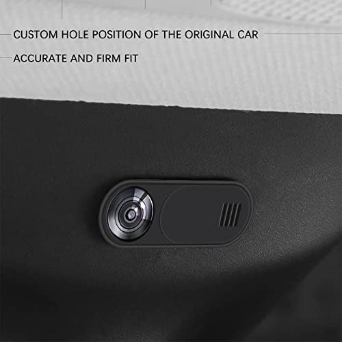 5 pakiranja Tesla kamere za privatnost Kompatibilno s Tesla modelom y/3, Slide Web kamera poklopca Interrior kabine Blok