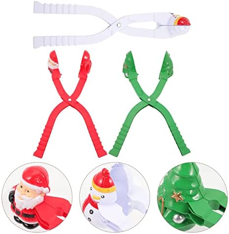 2 3 komada igračka za izradu snježnih kuglica Santa božićno drvce snjegović alat za izradu snježnih kuglica