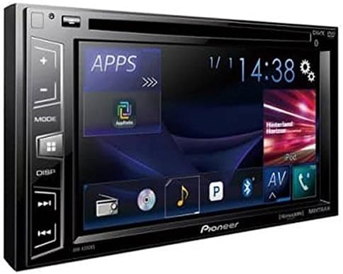 Pioneer AVH-X390BS Double Din Bluetooth In-Dash DVD/CD/AM/FM CAR CAR STEREO PRIMOVE s 6,2 inčnim WVGA zaslonom/Sirius XM-Ready