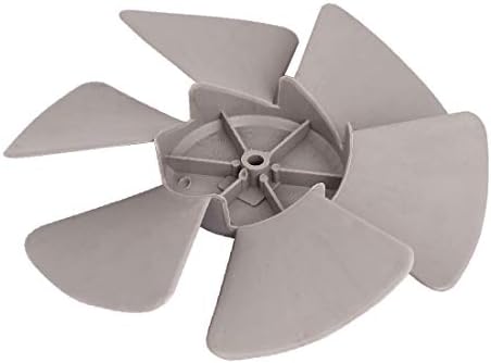 9cm osovina, vanjski promjer 23cm, 6 lopatica sivog plastičnog ventilatora za hlađenje (vanjski promjer 9cm i 23cm), 6 gris