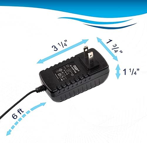 HQRP 12V AC Adapter Kompatibilan s kreativnim I-Trigue 2.1 3200 zvučnika AC Adapter punjač za napajanje utikača PSU Adapter