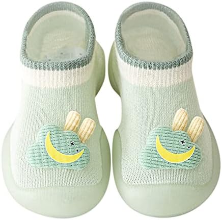 Mališani bebe novorođeni dječaci Cipele za djevojčice prvi šetači slatki crtić protuklizne bijele cipele za malu djecu otporne
