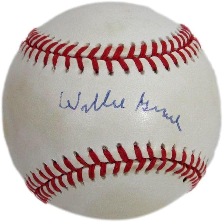Willie Grace potpisala je onl bejzbol crne lige Cleveland Buckeyes PSA/DNA - Autografirani bejzbol