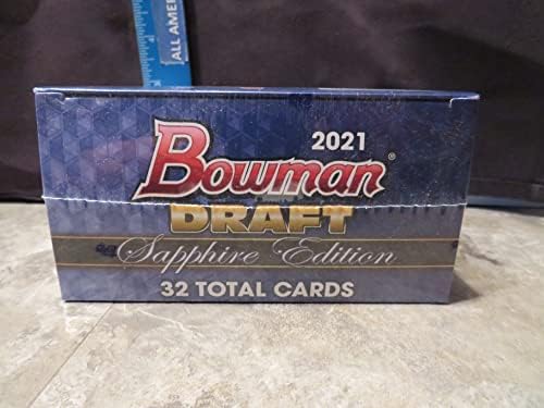 2021 Bowman Draft Baseball Sapphire Edition na liniji Ekskluzivno zapečaćena kutija