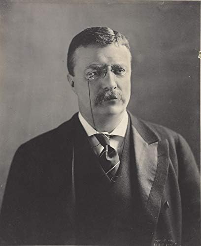 Fotografija Theodore Roosevelt - Povijesna umjetnička djela iz 1902. - Portret američkog predsjednika - - polusjaj