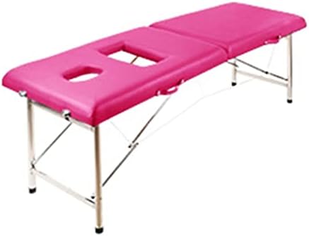 ZyHHDP krevet za tetoviranje, stol za masažu s ergonomskim rupama za lice zadebljana vodootporna koža, za masažu ljepota