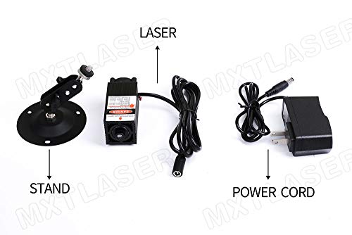 MXTLASER High Power 808nm NIR DOT laserski modul s ventilatorom za hlađenje za rezanje odjeće za rezanje mehaničkog položaja