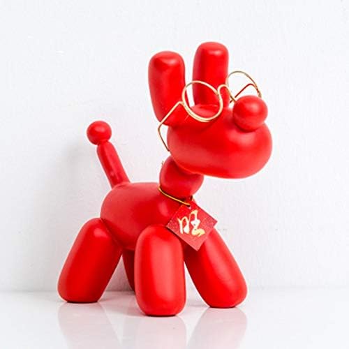 Zamtac simulacijske životinje Koons balonski pseti kip Craftwork za craftword sjeverne Europe stil kućni pribor l2972 -