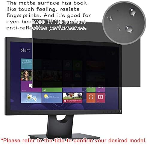 Synvy zaštitnik zaslona za privatnost, kompatibilan s Toshiba 26 LCD TV 26ZP2 Anti Spy Film Starttors [Ne ublaženo staklo]