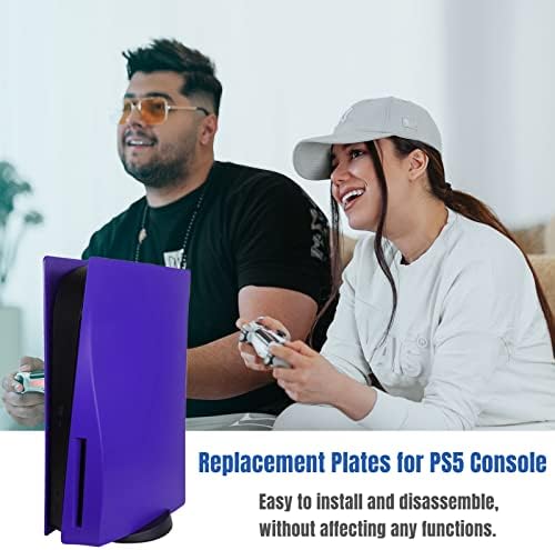 Ploče za lice diska Pokrivene ploče pokrovite kože za PS5 konzolu, PlayStation 5 pribor za prednju ploču Zaštitna ploča za