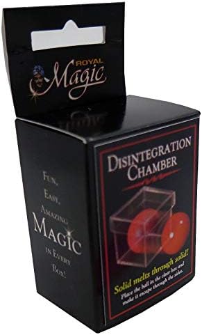 Kraljevska magična dezintegracijska komora iz crvene plastične kuglice jednostavno se topi!