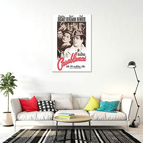 Casablanca - Filmski poster: redovni ispis plakata, 24x36 Pritisak plakata, 24x36