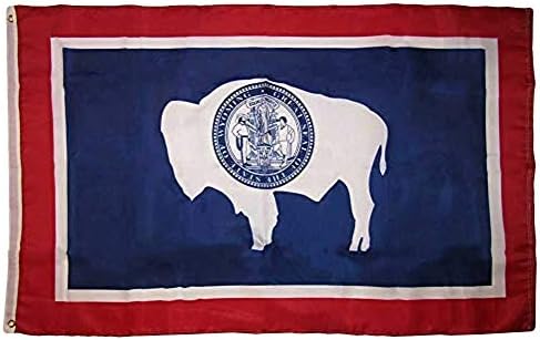 AES American Veleprodaja 3x5 Wyoming State 150D tkana poli najlonska zastava 5x3 Banner Grommets teškanost