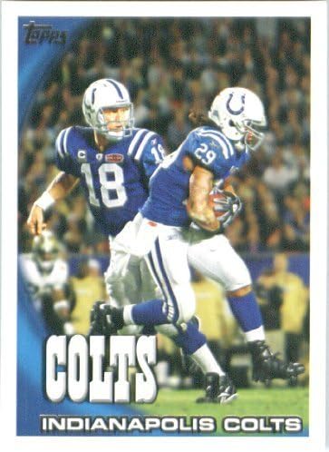 2010. Topps NFL Football Card 79 Peyton Manning TC - Indianapolis Colts NFL Trading Card
