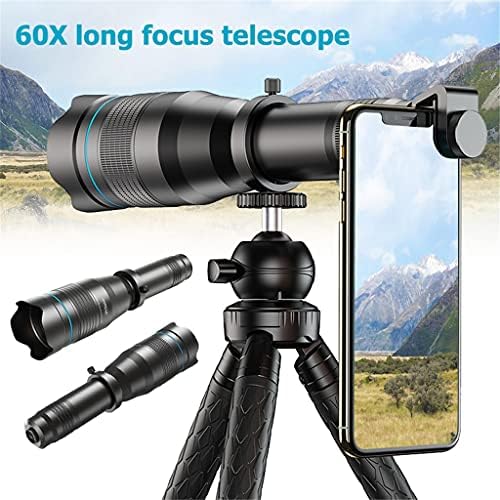 Quesheng 60X Objektiv za fotoaparat za telefon Super telefoto zum Monokularni teleskop za putovanja na plaži Outdoor Actions