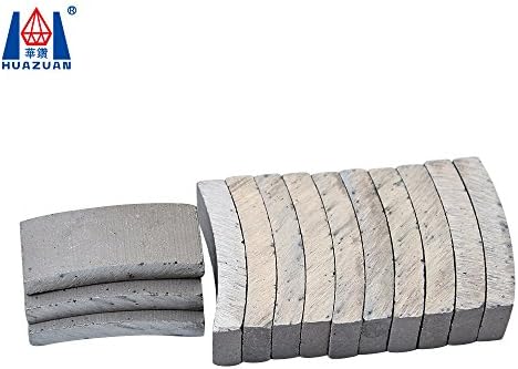Huazuan ravni normalni dijamantni segmenti za bitove bušilice za bušenje ojačani beton
