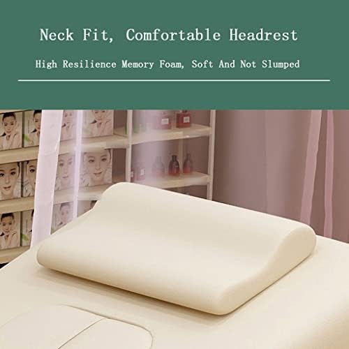 ZyHHDP Masažna terapija stol, masažni sloj s paste za glavu za glavu protiv vrata protiv spužve spužva multi zupčanika, za