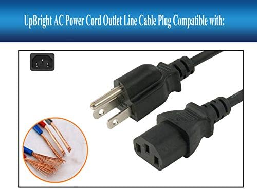 Ugrađeni kabel za napajanje ac adapter, utičnice, kabelski priključak, kompatibilan s prijenosnim zvučnikom Ion Audio Block