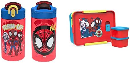 Zach dizajnira dječju bocu za vodu Spider-Man-A i plastičnu Bento kutiju za višekratnu upotrebu sa spidijem i njegovim nevjerojatnim