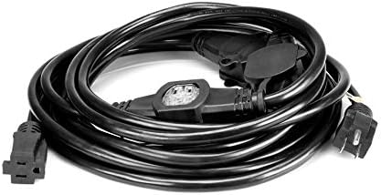 Distribucijski kabel za napajanje Hosa, 6 X NEMA 5-15R - NEMA 5-15P, AWG 12 x 3 OFC, 50 metara