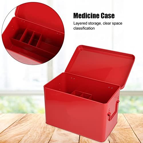 Kutija za skladištenje medicine, slučaj prve pomoći za prvu pomoć, za obitelj kućanstva, za obitelj kućanstva
