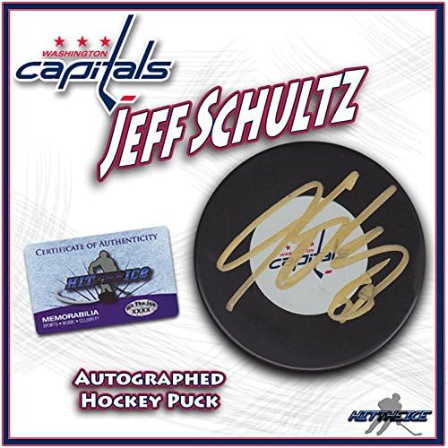 Jeff Schultz potpisao je Vašington capitals Pack s novim NHL pakovima s autogramima