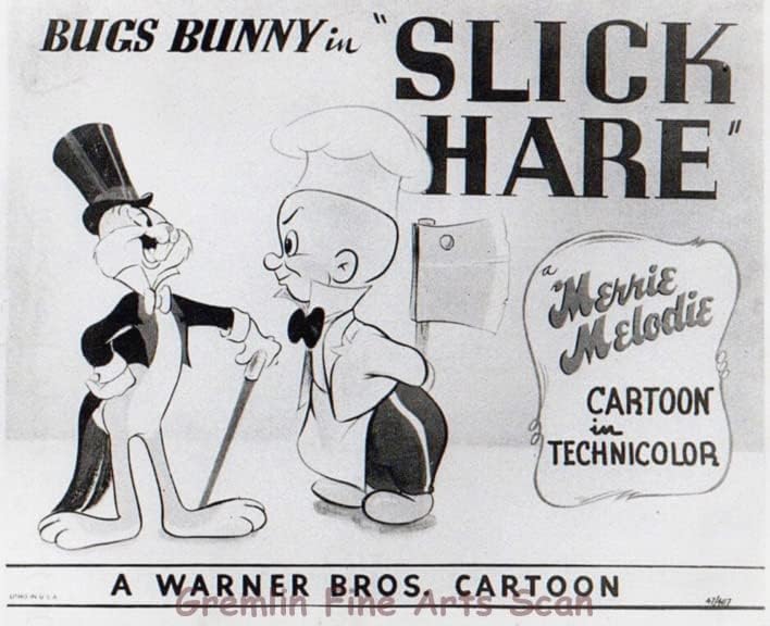 Bugs Zeko i Elmer Fudd u studijskoj reklami sklizak zec - Mr