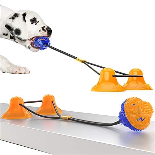 Zzmy igračke za pse, interaktivne igračke za konopce, jake igračke za žvakanje s usisnim šalicama, koje se koriste za čišćenje