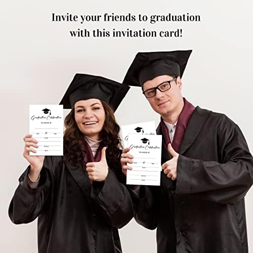 Pozivnice za diplomiranje TFCIATE -a, fakultet, srednja škola, kartice za najave za diplomiranje na fakultetu, zalihe za