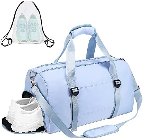 Iceivy teretana Duffle torba suha mokra odvojena teretana Sport Duffle torbica za torbu za torbu joga s dodatnim ruksakom