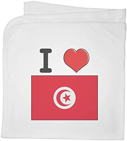 Azeeda 'volim Tunis' pamučna deka / šala