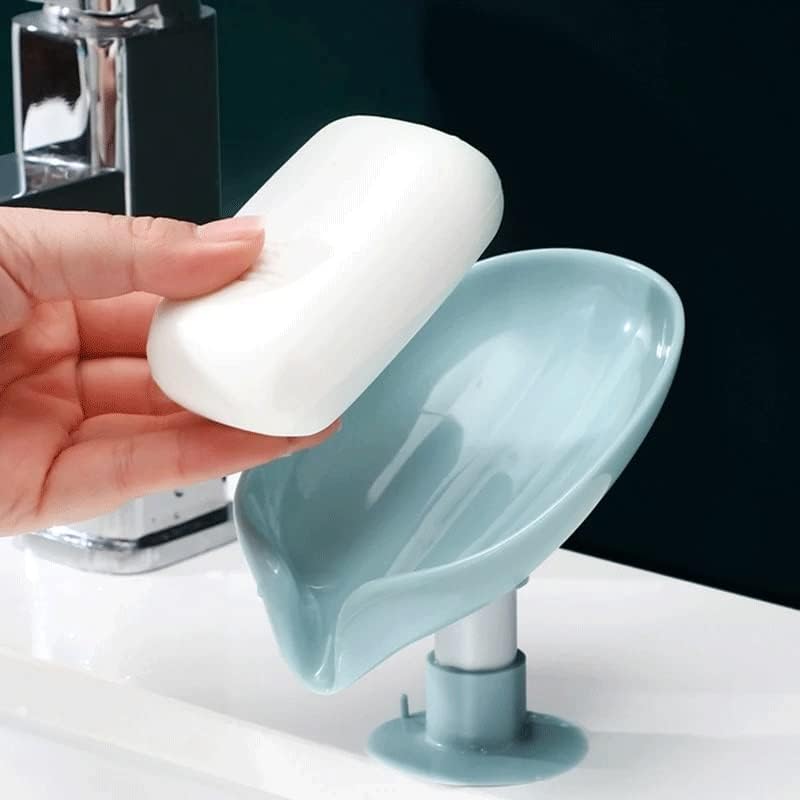Doubao list oblik sapuna kutija za odvod sapun sapun kutija za kupaonicu tuš soapholder spužva za skladištenje kupaonice