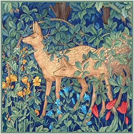 Orenco Originals jelena šuma Williama Morrisa broji uzorak križanja uboda