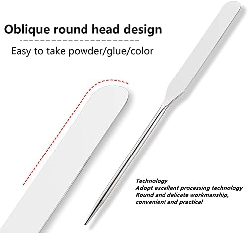 Korejska Makeup spatula za šminku od nehrđajućeg čelika 2023, alat za šminkanje šminkera