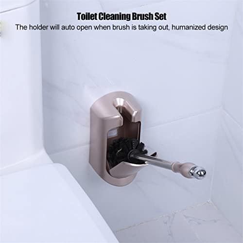WOIONC WCOLE KRVE s držačem Izdržljive četke za čišćenje zidnih četkica Alat za čišćenje kupaonice Set WC -a
