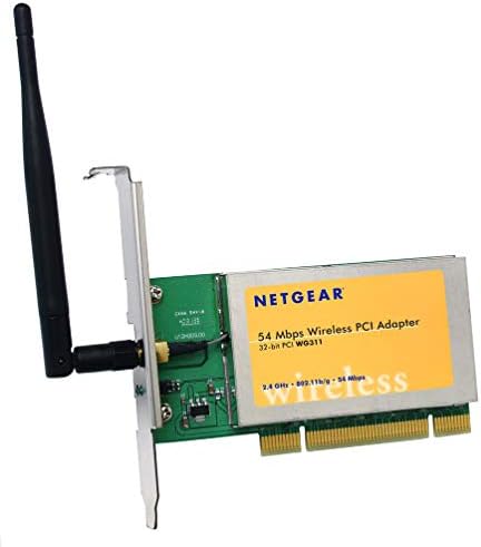 Netgear WG311 54Mbps 802.11g Wireless Lan PCI adapter
