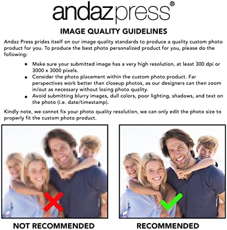 Andaz Press Personalizirana zbirka foto zabave, prazne nove pozivnice za omotnice, 20-pack, prilagođenu sliku