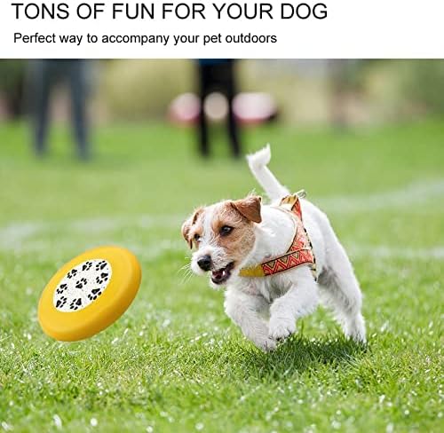 Šapa za pse ispisuje igračke s letećim diskovima za pse za trening sportske zdjele hrane